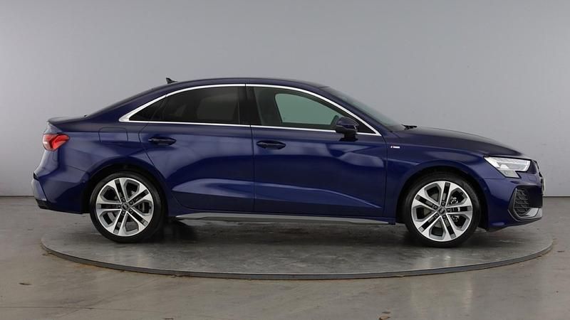 Used Audi A3 S-Line 147 HP (108 kW) 2025 Blue Sedan