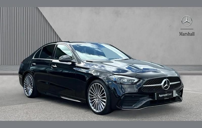 Used Mercedes C200 AMG Line Premium 200 HP (147 kW) 2022 Black Sedan