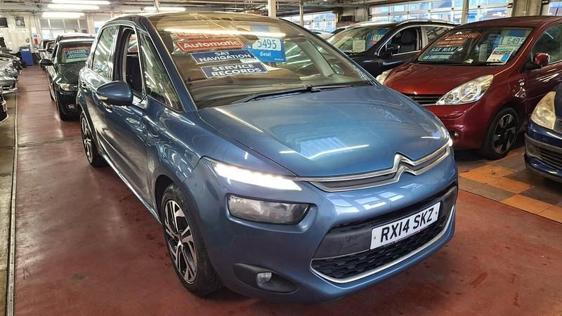 Used Citroën C4 Picasso Exclusive 115 HP (84 kW) 2014 Blue MPV
