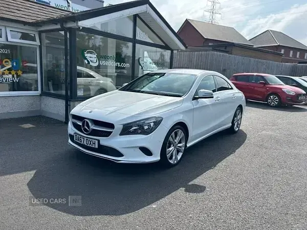 Used Mercedes CLA180 2017 White Sedan
