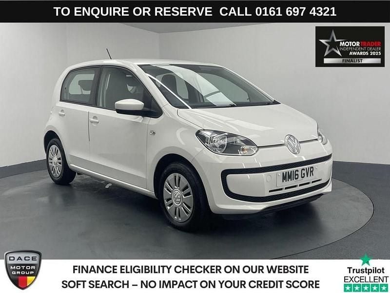 White Used 2016 VW up! move up! Hatchback | £6,440 (Good price) - Image 1/3