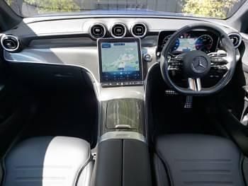 Used Mercedes GLC300 AMG line 258 HP (189 kW) 2023 Blue SUV