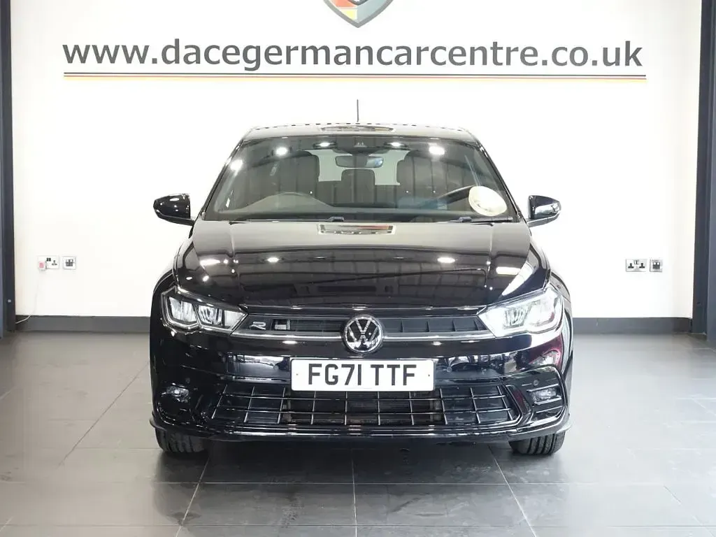 Used VW Polo R-line 95 HP (69 kW) 2021 Black Hatchback