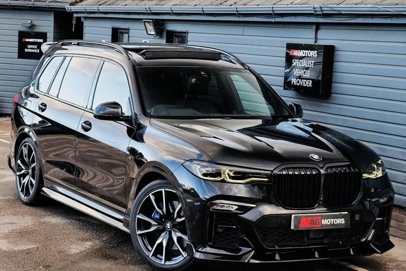 Black Used 2021 BMW X7 M Sport SUV | £46,989 (Fair price) - Image 1/1