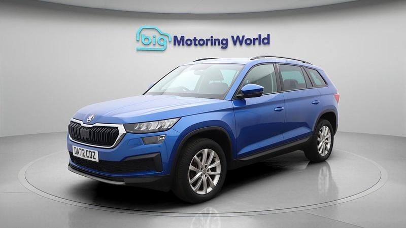 Used Skoda Kodiaq SE 150 HP (110 kW) 2021 Blue SUV