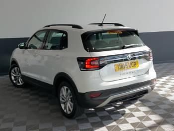 Used VW T-Cross SE 115 HP (84 kW) 2019 White SUV