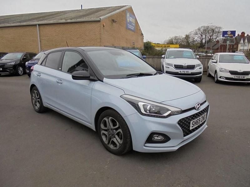 Used Hyundai i20 84 HP (61 kW) 2019 Blue Hatchback