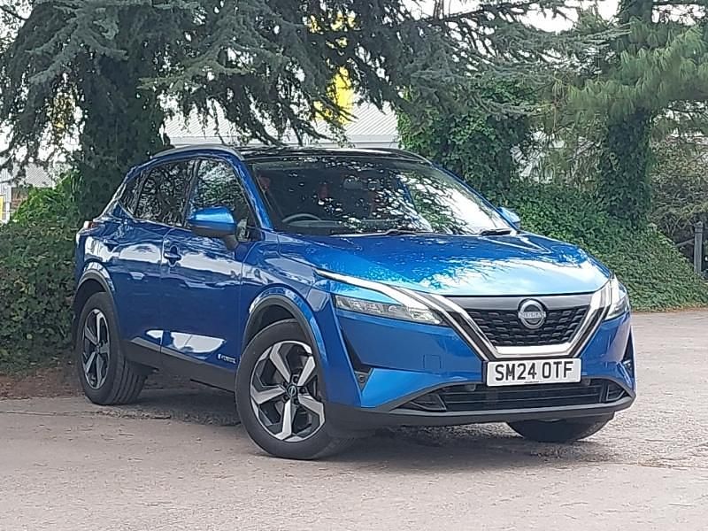 Blue Used 2024 Nissan Qashqai N-Connecta SUV | £20,998 (Good price) - Image 1/4