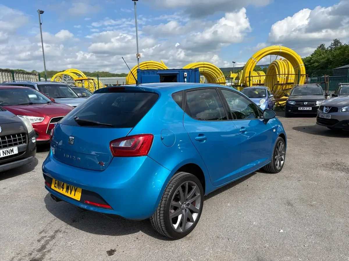 Used Seat Ibiza FR 2014 Blue Hatchback