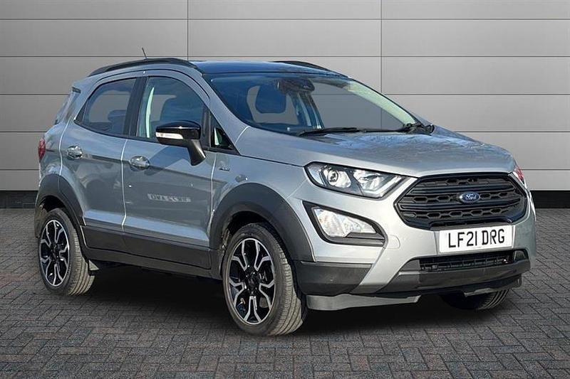 Used Ford Ecosport Active 125 HP (91 kW) 2021 Solar silver SUV