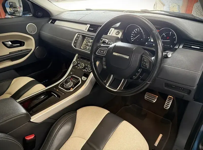 Used Land Rover Range Rover evoque Dynamic 190 HP (139 kW) 2013 Blue SUV