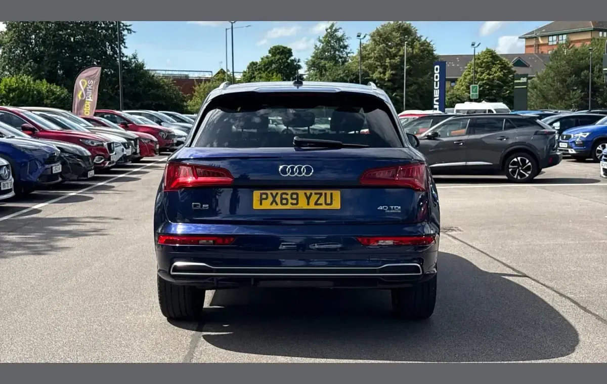 Used Audi Q5 S-Line 190 HP (139 kW) 2019 Navarra blue metallic SUV