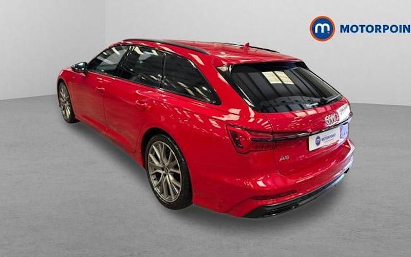 Used Audi A6 Black Edition 204 HP (150 kW) 2021 Red Estate