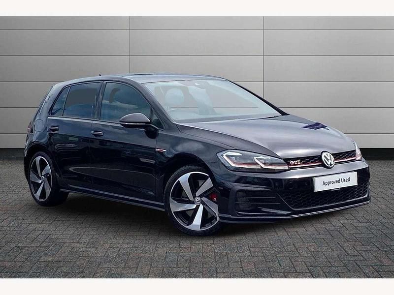 Black Used 2019 VW Golf VII GTI Hatchback | £20,495 (Fair price) - Image 1/4