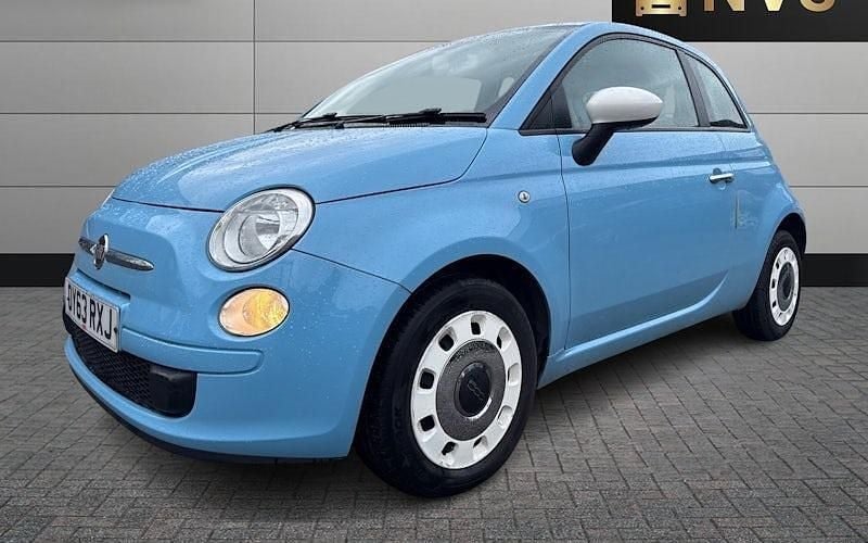 Used Fiat 500 69 HP (50 kW) 2013 Blue Hatchback
