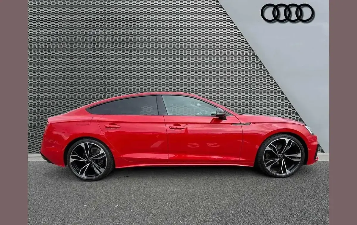 Used Audi A5 Black Edition 147 HP (108 kW) 2023 Red Coupe