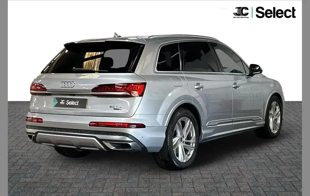 Used Audi Q7 S-Line 281 HP (206 kW) 2021 Silver SUV