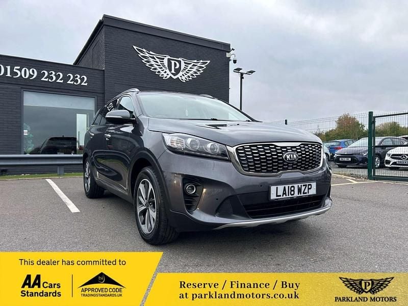 Grey Used 2018 Kia Sorento 2 SUV | £17,695 (A bit pricey) - Image 1/4