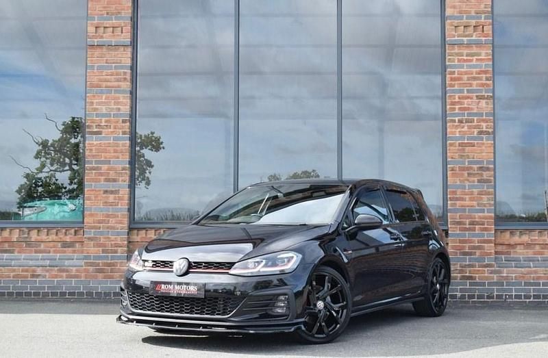 Black Used 2017 VW Golf VII GTI Hatchback | £19,499 (A bit pricey) - Image 1/4