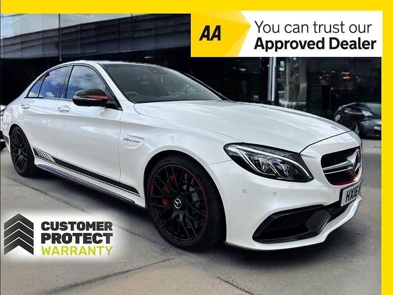 White Used 2016 Mercedes C63 AMG AMG Sedan | £39,995 - Image 1/4