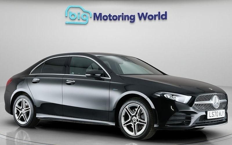 Used Mercedes A250 AMG line 259 HP (190 kW) 2020 Black Sedan