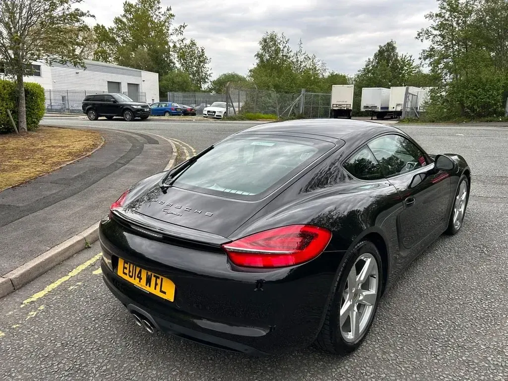 Used Porsche Cayman 275 HP (202 kW) 2014 Black Coupe
