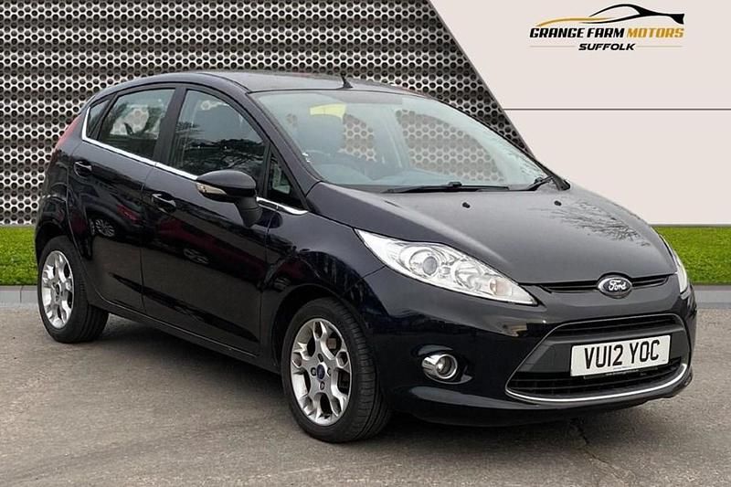 Used Ford Fiesta Zetec 82 HP (60 kW) 2012 Black Hatchback