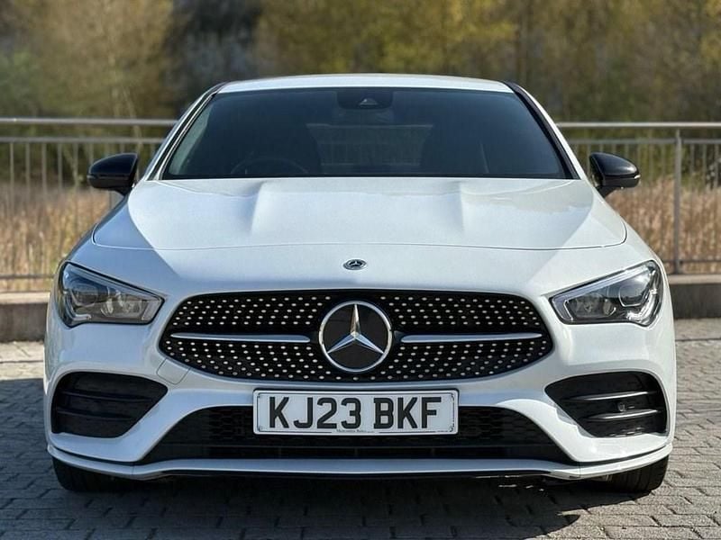 Used Mercedes CLA180 AMG Line Premium 2023 White Sedan
