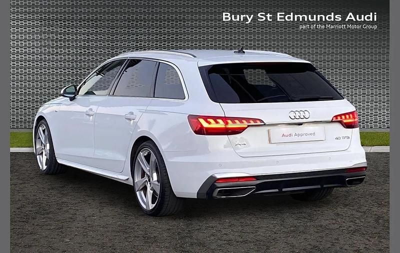 Used Audi A4 S-Line 201 HP (147 kW) 2024 White Estate