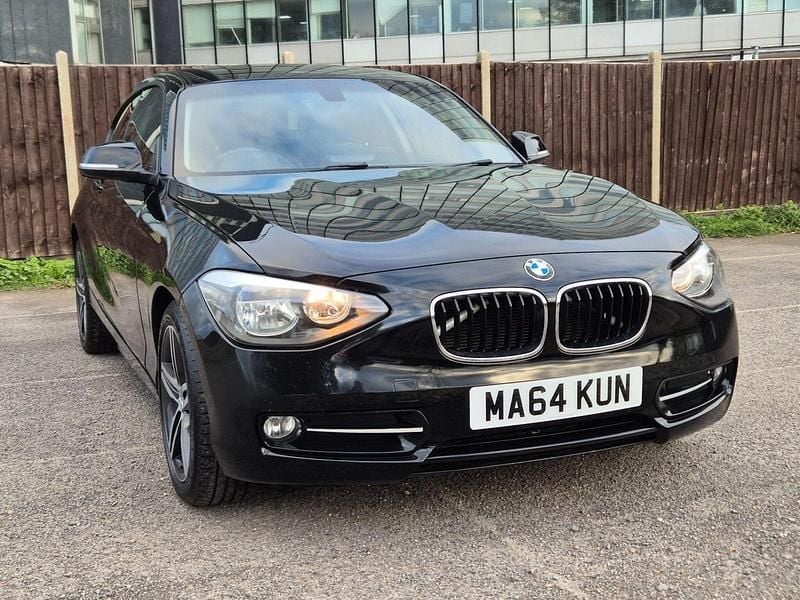 Used BMW 116 Sport Line 2014 Black Hatchback