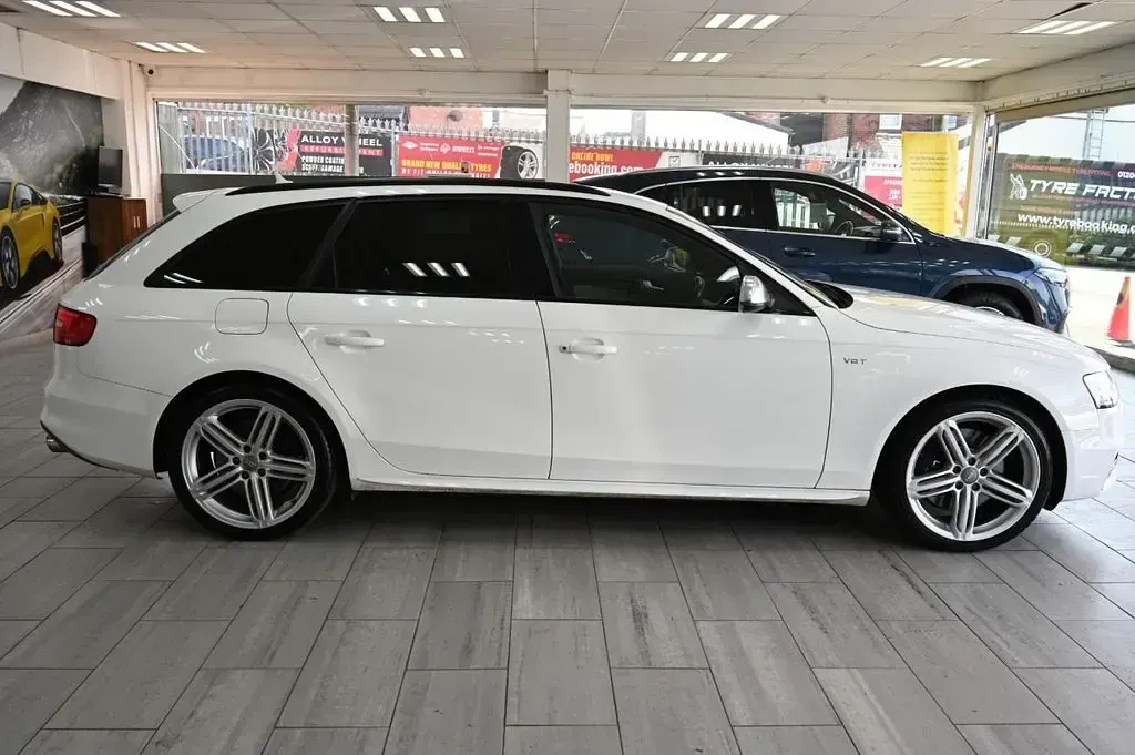 Used Audi S4 Black Edition 333 HP (244 kW) 2014 White Estate