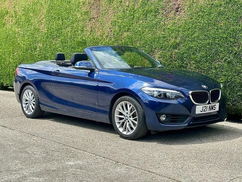 Blue Used 2018 BMW 218 Impressive Cabriolet | £11,895 (Fair price) - Image 1/4