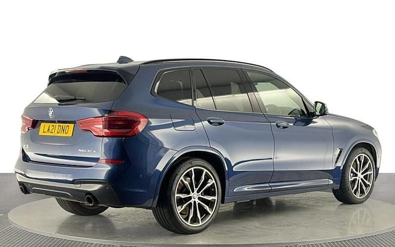 Used BMW X3 M Sport 292 HP (214 kW) 2021 Blue SUV
