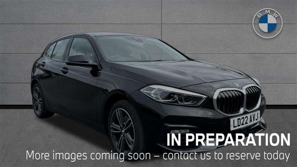 Black Used 2022 BMW 118 Sport Line Hatchback | £18,490 (Good price) - Image 1/4