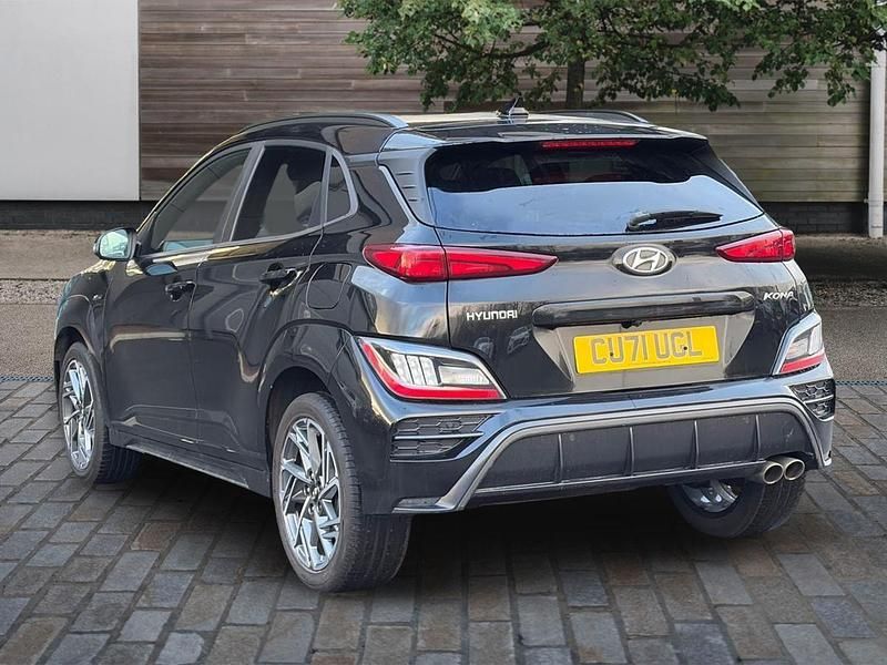 Used Hyundai Kona N Line 120 HP (88 kW) 2022 Black SUV