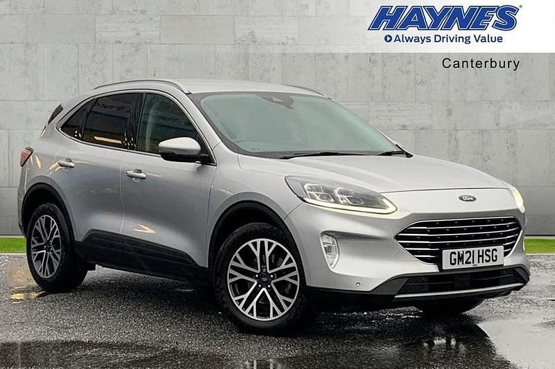 Silver Used 2021 Ford Kuga Titanium SUV | £16,299 (Fair price) - Image 1/1