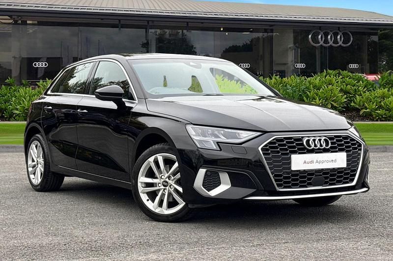 Black Used 2022 Audi A3 Sport Hatchback | £17,750 (Good price) - Image 1/4