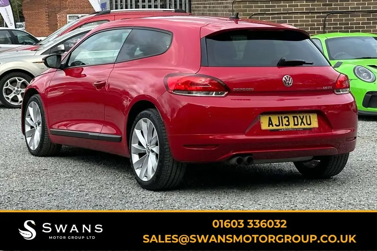 Used VW Scirocco GT 210 HP (154 kW) 2013 Red Coupe