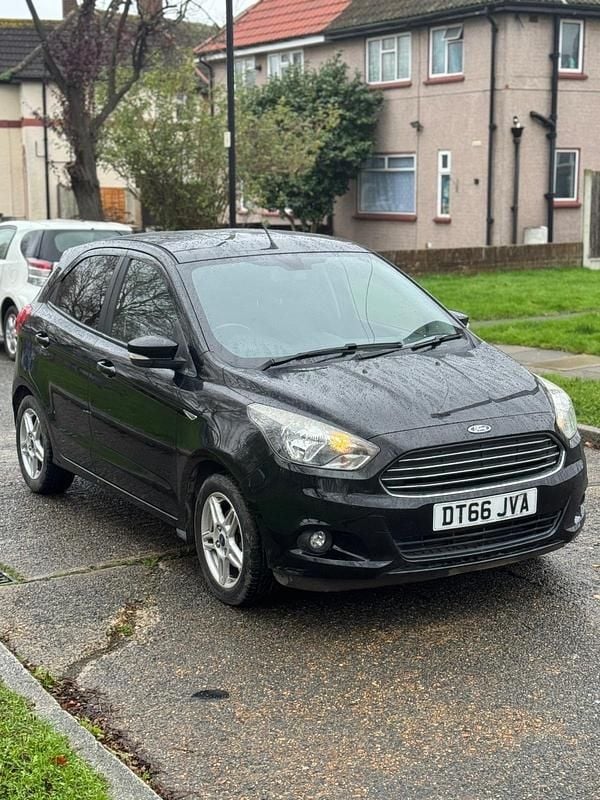 Used Ford Ka Plus Zetec 2017 Black Hatchback