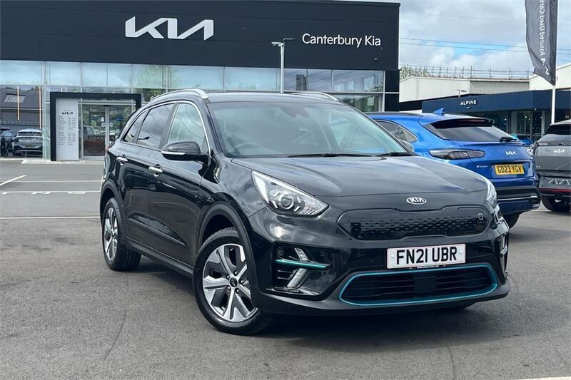 Black Used 2021 Kia e-Niro 3 SUV | £14,995 (Good price) - Image 1/4