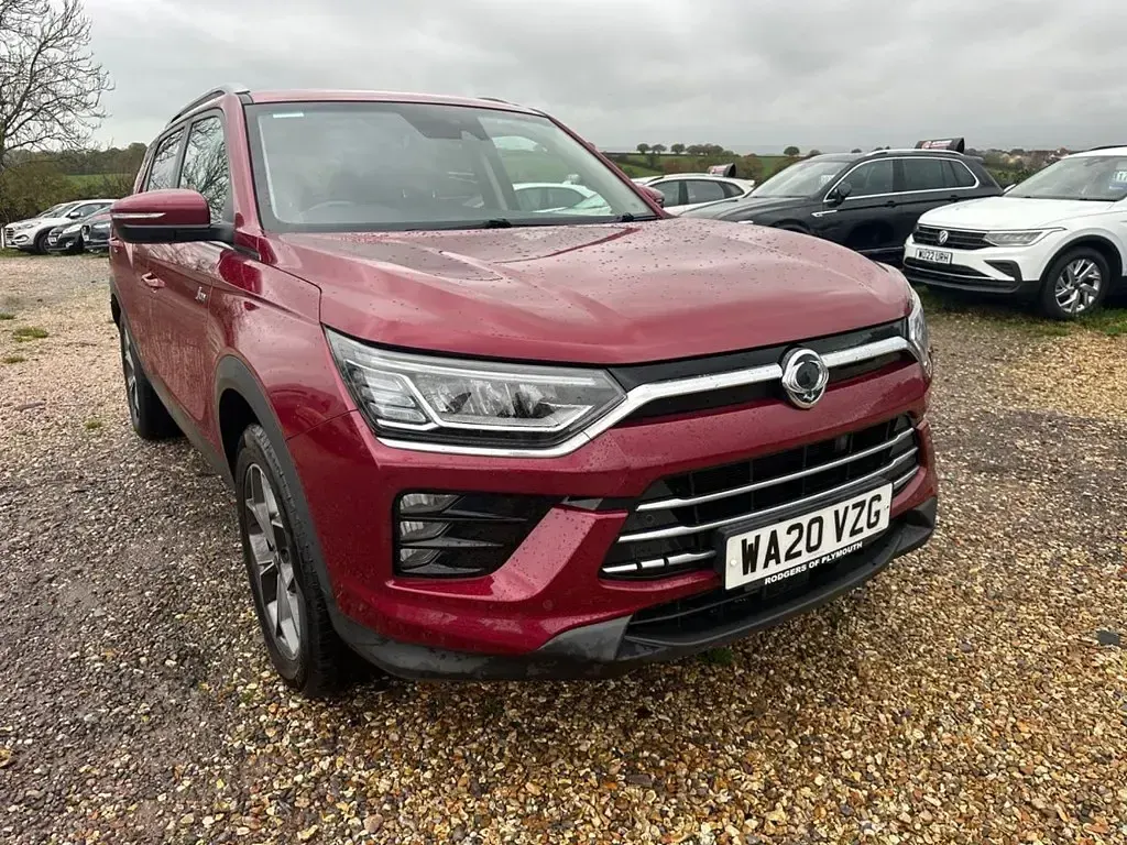 Used SsangYong Korando 163 HP (119 kW) 2020 Red SUV