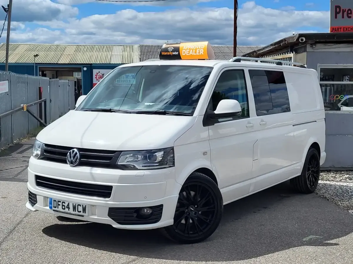 Begagnad VW Transporter Highline 180 HK (132 kW) 2015 Vit Van