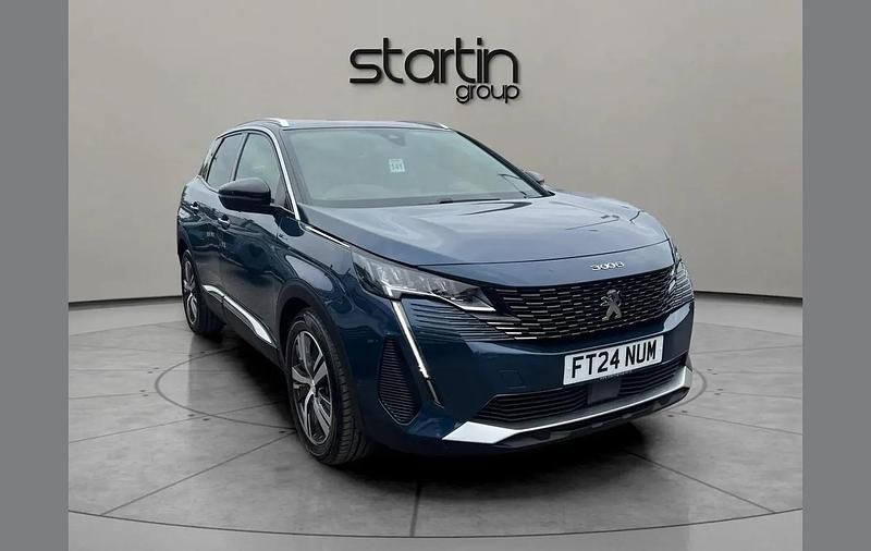 Blue Used 2024 Peugeot 3008 Allure+ SUV | £17,950 (Fair price) - Image 1/4