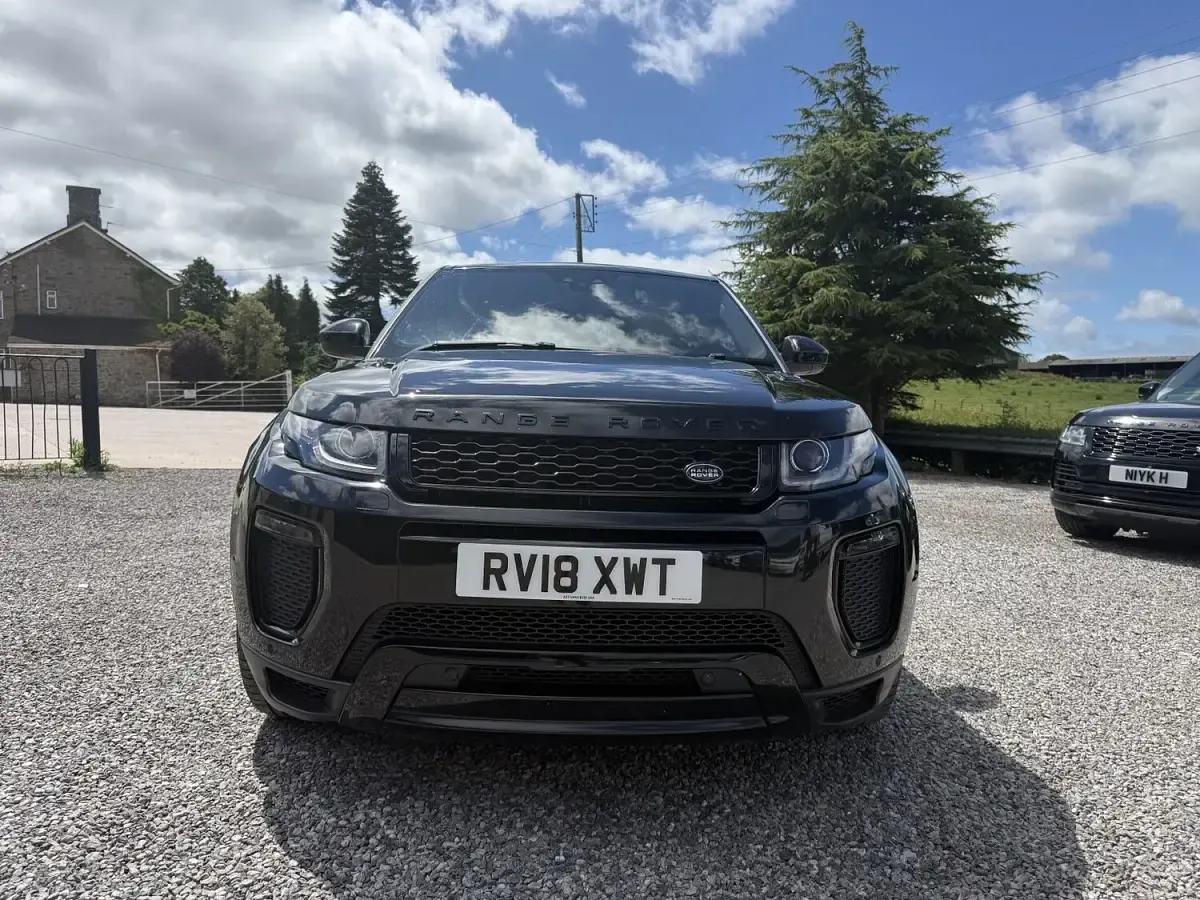 Used Land Rover Range Rover evoque HSE Dynamic 2018 Black SUV