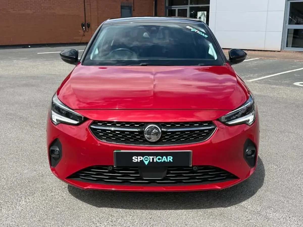 Used Vauxhall Corsa-e Elite 98 kW (134 HP) 2022 Red Hatchback