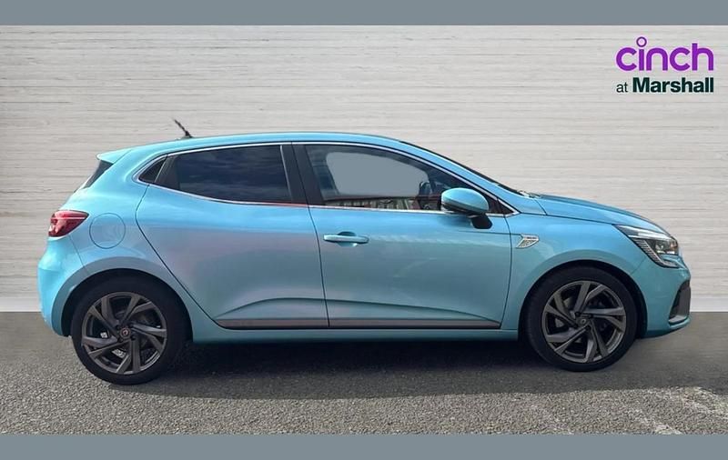 Used Renault Clio V RS Line 128 HP (94 kW) 2020 Blue Hatchback
