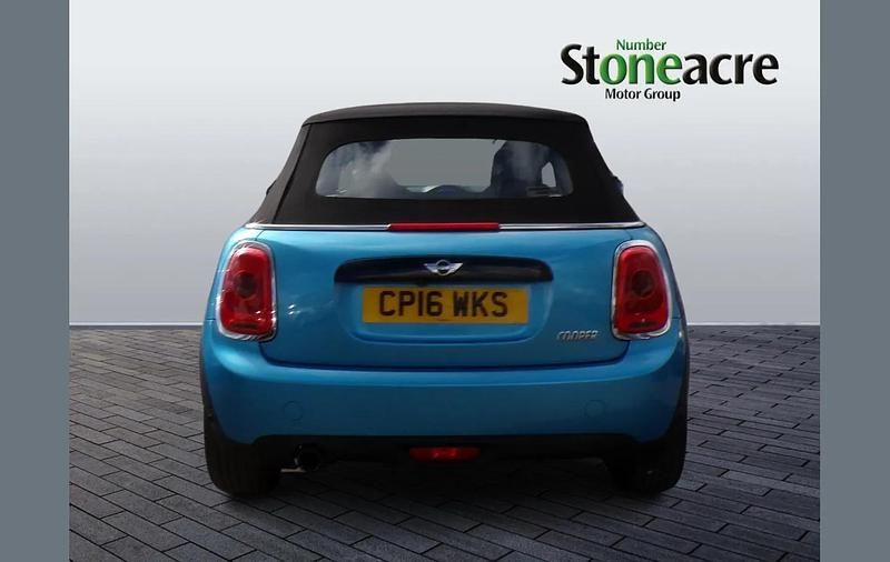 Used Mini Cooper Cabriolet 134 HP (98 kW) 2016 Blue Cabriolet