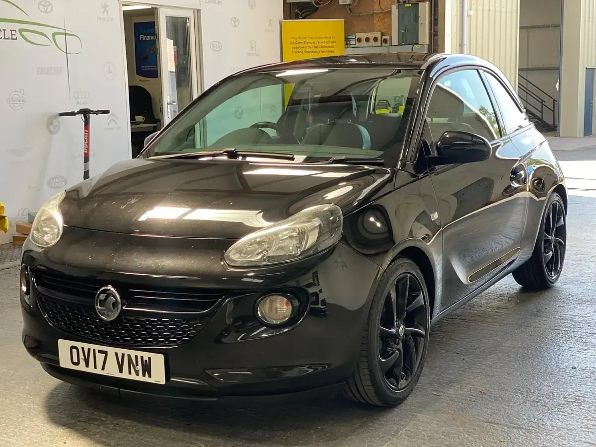 Used Vauxhall Adam S 70 HP (51 kW) 2017 Black Hatchback
