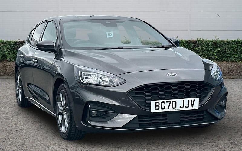 Used Ford Focus ST-Line 125 HP (91 kW) 2020 Grey Hatchback