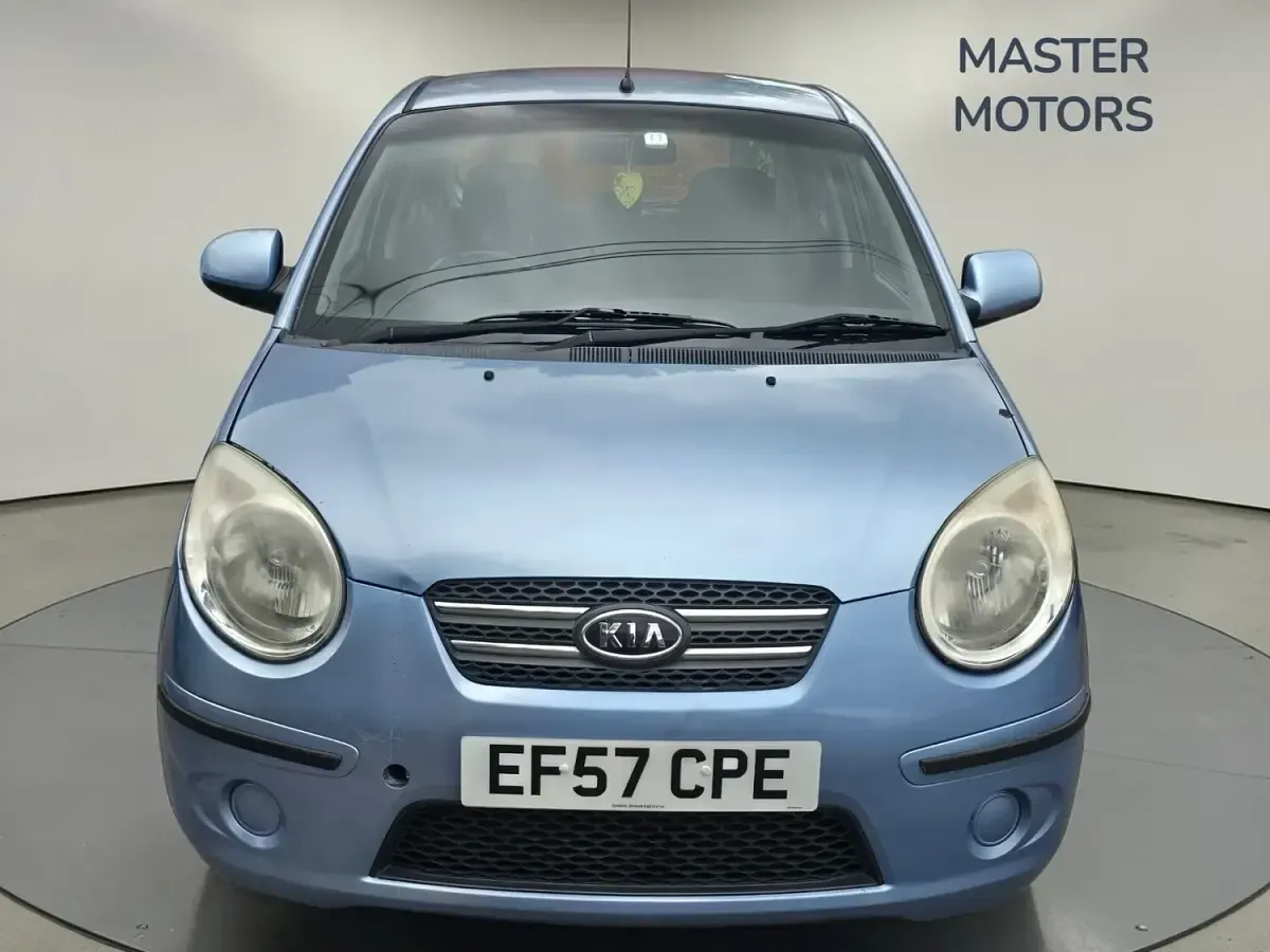 Used Kia Picanto 64 HP (47 kW) 2007 Blue Hatchback